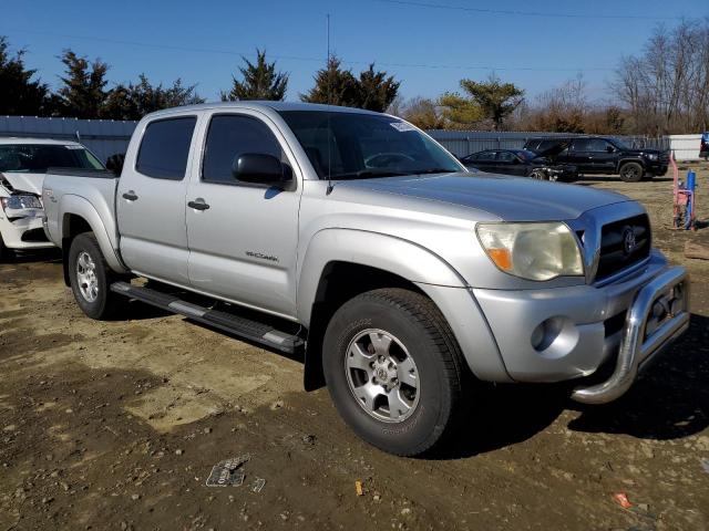 5TELU42N47Z433879 - 2007 TOYOTA TACOMA DOUBLE CAB 银色 照片 4