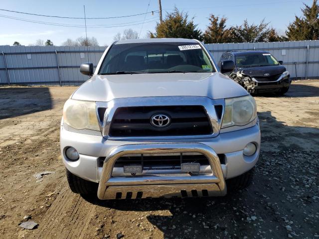 5TELU42N47Z433879 - 2007 TOYOTA TACOMA DOUBLE CAB SILVER photo 5