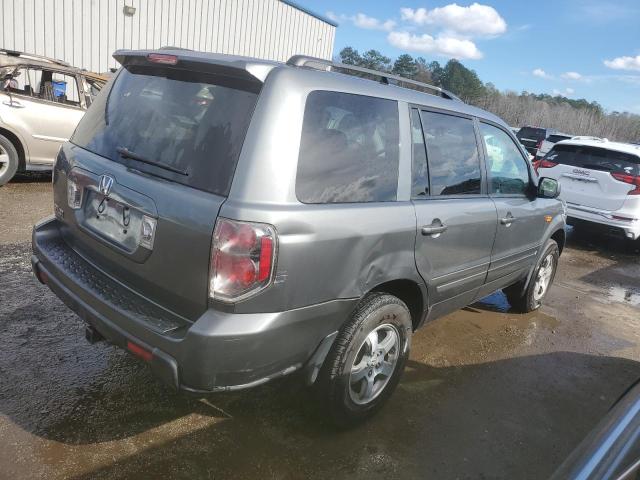 5FNYF28477B026143 - 2007 HONDA PILOT EX GRAY photo 3