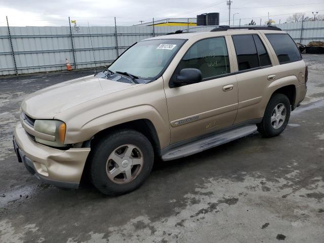 1GNDT13S542136377 - 2004 CHEVROLET TRAILBLAZE LS BEIGE photo 1