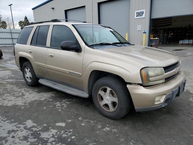 1GNDT13S542136377 - 2004 CHEVROLET TRAILBLAZE LS BEIGE photo 4