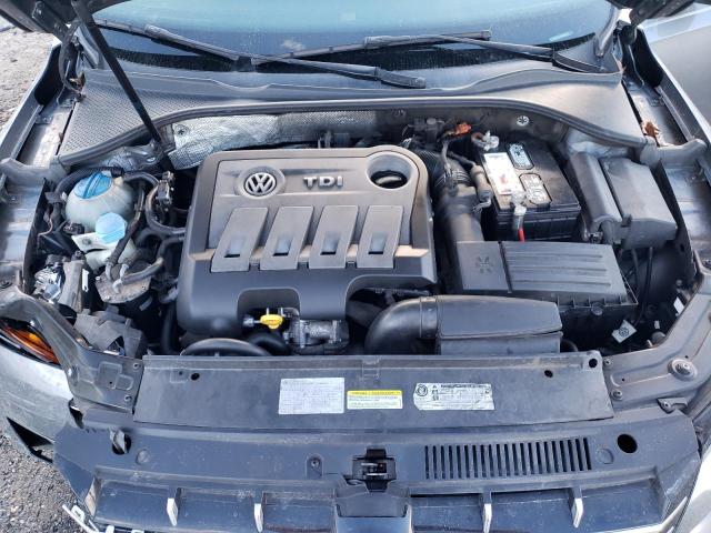 1VWBN7A37EC029722 - 2014 VOLKSWAGEN PASSAT SE GRAY photo 11