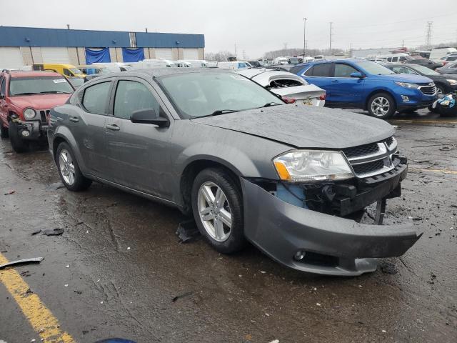 1C3CDZCB8DN633927 - 2013 DODGE AVENGER SXT GRAY photo 4