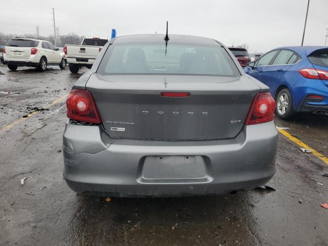 1C3CDZCB8DN633927 - 2013 DODGE AVENGER SXT GRAY photo 6