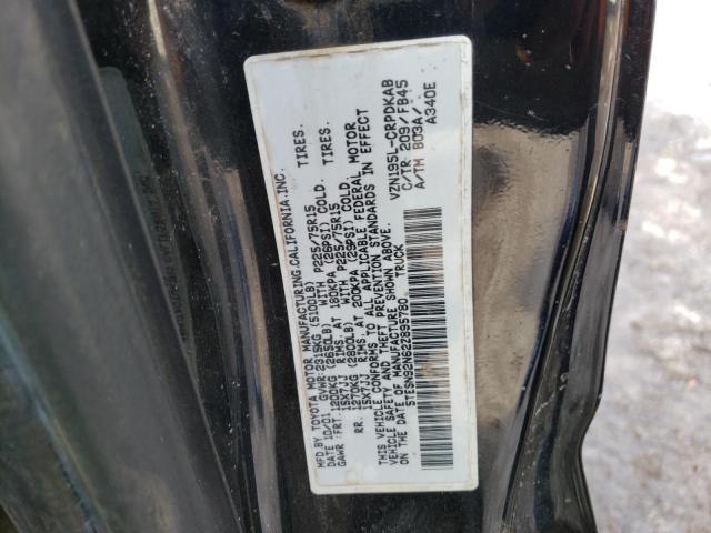 5TESN92N62Z895780 - 2002 TOYOTA TACOMA XTRACAB PRERUNNER 黑色 照片 12