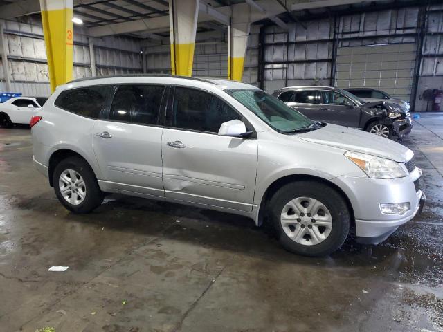 1GNKVFED9CJ382575 - 2012 CHEVROLET TRAVERSE LS GRAY photo 4