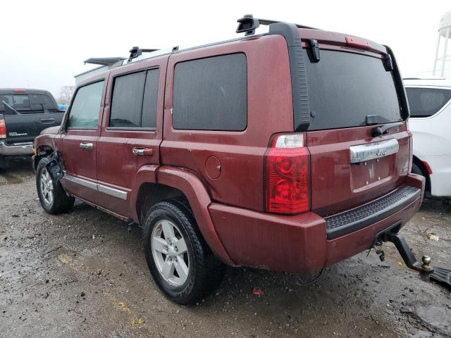 1J8HG58P17C584553 - 2007 JEEP COMMANDER LIMITED RED photo 2