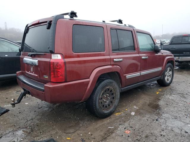1J8HG58P17C584553 - 2007 JEEP COMMANDER LIMITED RED photo 3