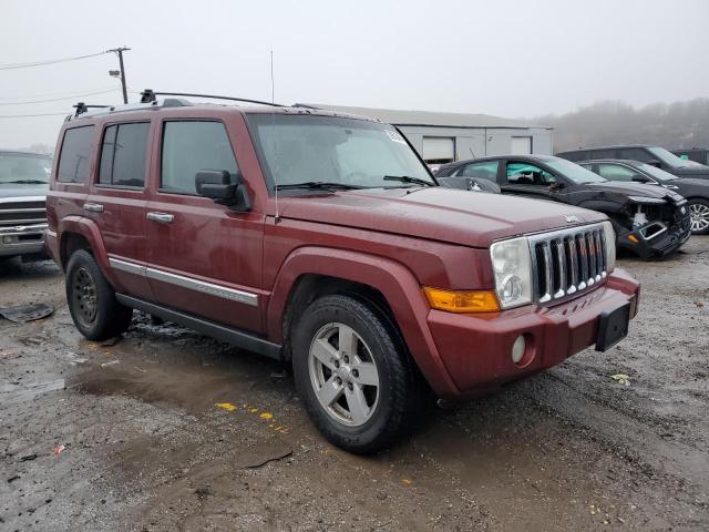 1J8HG58P17C584553 - 2007 JEEP COMMANDER LIMITED RED photo 4