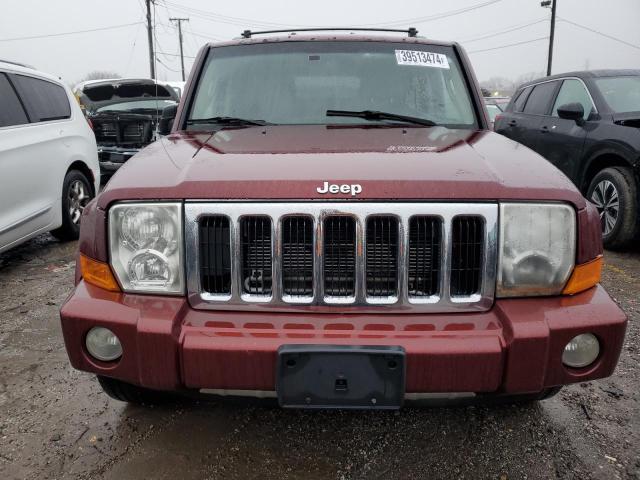 1J8HG58P17C584553 - 2007 JEEP COMMANDER LIMITED RED photo 5