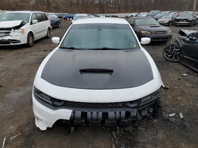 2C3CDXGJ7KH742505 - 2019 DODGE CHARGER SCAT PACK WHITE photo 5