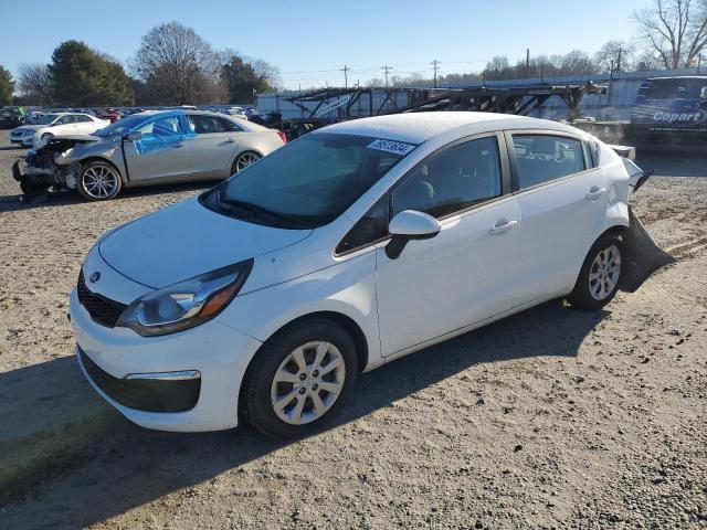 KNADM4A39G6638273 - 2016 KIA RIO LX WHITE photo 1