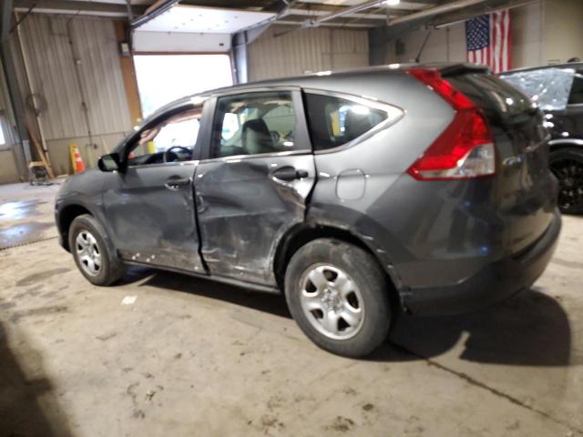 5J6RM4H36EL047731 - 2014 HONDA CR-V LX GRAY photo 2