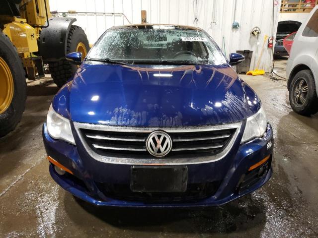 WVWGU73C39E550360 - 2009 VOLKSWAGEN CC VR6 4MOTION BLUE photo 5