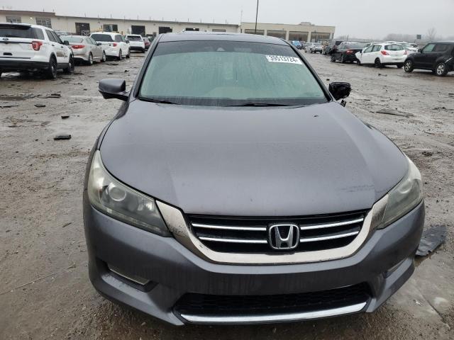 1HGCR3F82DA012850 - 2013 HONDA ACCORD EXL GRAY photo 5