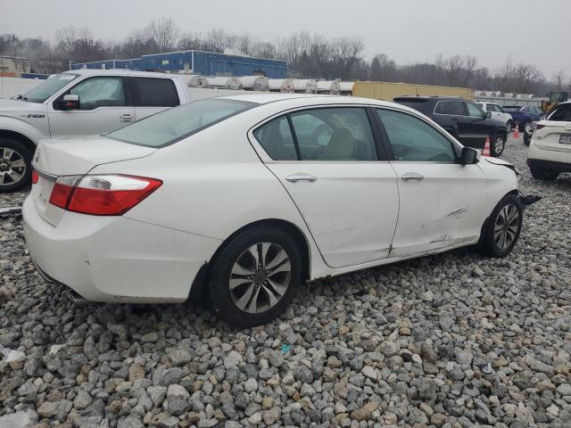 1HGCR2F37DA053604 - 2013 HONDA ACCORD LX WHITE photo 3