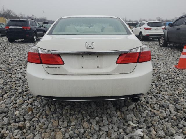 1HGCR2F37DA053604 - 2013 HONDA ACCORD LX WHITE photo 6