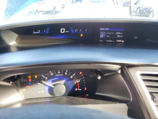 2HGFB2F52EH501009 - 2014 HONDA CIVIC LX BLUE photo 9