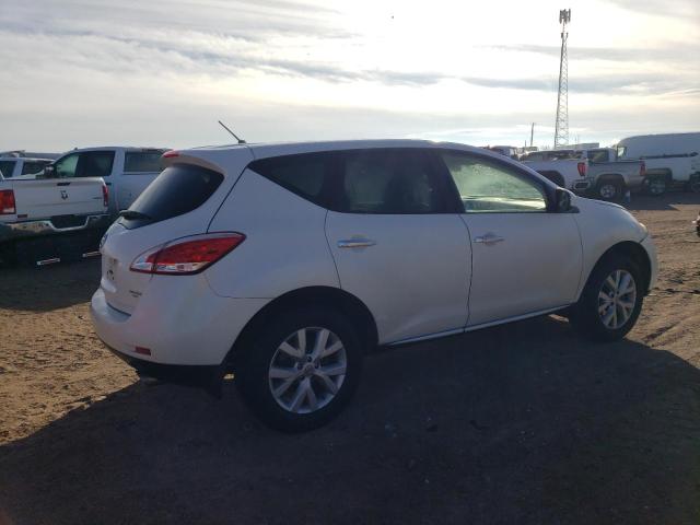 JN8AZ1MU0EW401764 - 2014 NISSAN MURANO S WHITE photo 3