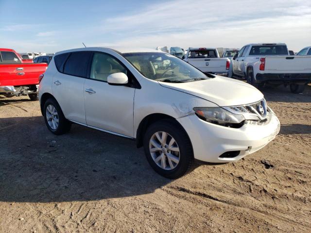 JN8AZ1MU0EW401764 - 2014 NISSAN MURANO S WHITE photo 4