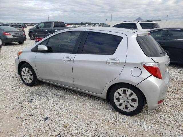 VNKKTUD35EA007143 - 2014 TOYOTA YARIS SILVER photo 2