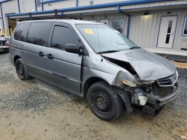 2HKRL18562H526062 - 2002 HONDA ODYSSEY LX GRAY photo 4