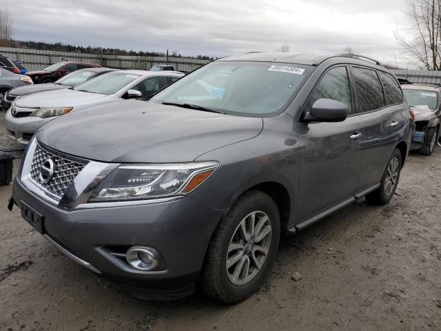 5N1AR2MM0GC619236 - 2016 NISSAN PATHFINDER S GRAY photo 1