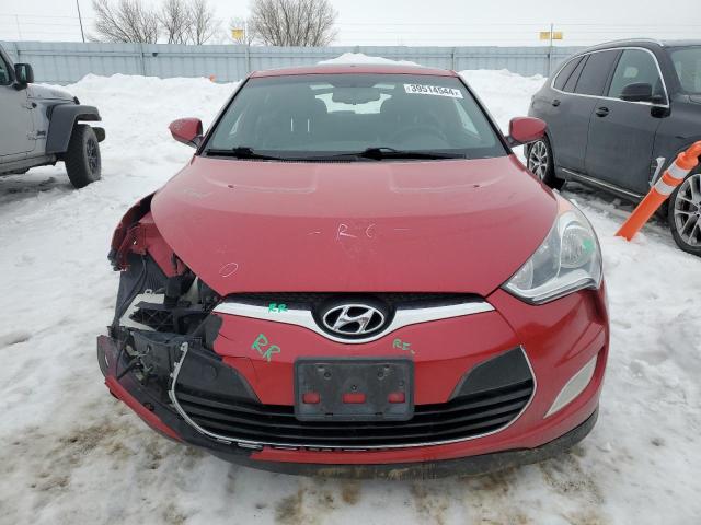 KMHTC6AD5GU279789 - 2016 HYUNDAI VELOSTER RED photo 5