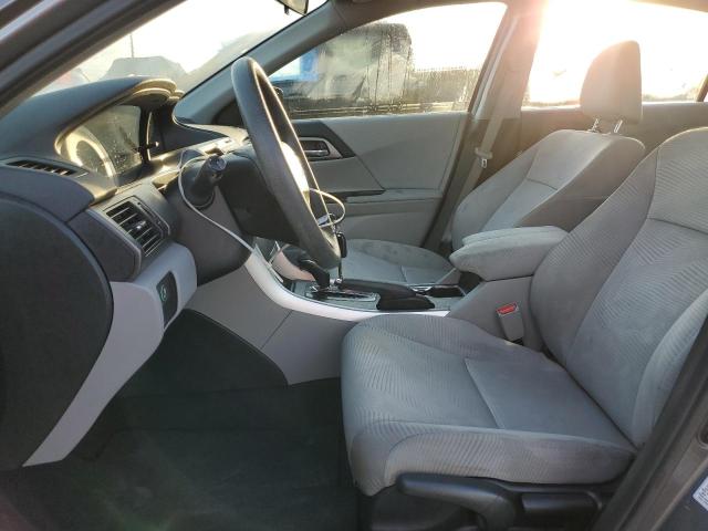 1HGCR2F30EA158020 - 2014 HONDA ACCORD LX GRAY photo 7