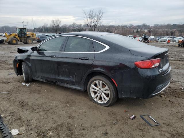 1C3CCCAB6FN710316 - 2015 CHRYSLER 200 LIMITED BLACK photo 2