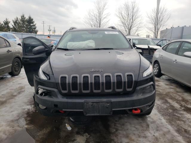 1C4PJMBS4HW566690 - 2017 JEEP CHEROKEE TRAILHAWK 黑色 照片 5