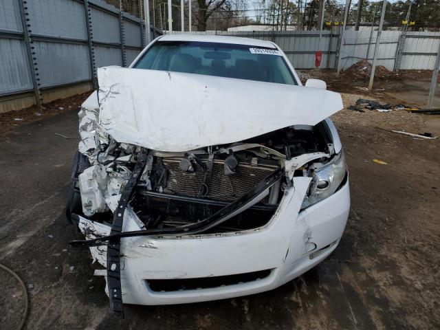 4T1BE46K69U896056 - 2009 TOYOTA CAMRY BASE WHITE photo 5