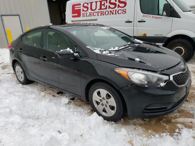 KNAFK4A63F5437305 - 2015 KIA FORTE LX BLACK photo 4