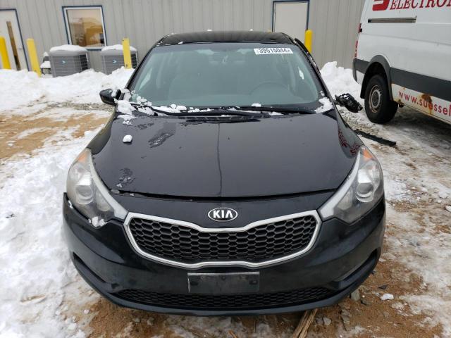 KNAFK4A63F5437305 - 2015 KIA FORTE LX BLACK photo 5