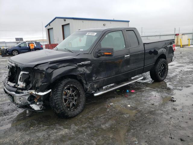 1FTFX1EFXDFB95777 - 2013 FORD F150 SUPER CAB BLACK photo 1