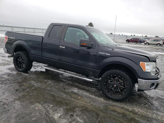 1FTFX1EFXDFB95777 - 2013 FORD F150 SUPER CAB BLACK photo 4