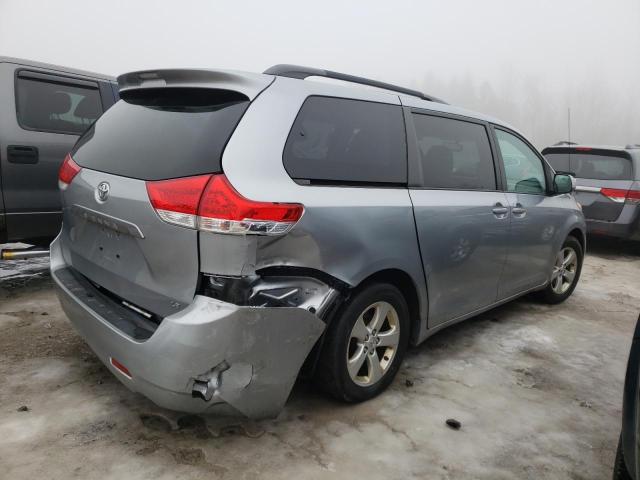 5TDKK3DC9ES440442 - 2014 TOYOTA SIENNA LE SILVER photo 3