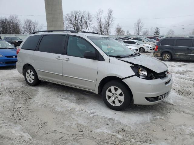 5TDZA23C14S052505 - 2004 TOYOTA SIENNA CE SILVER photo 4