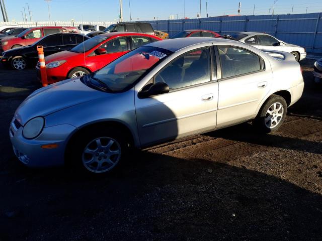 1B3ES56C94D532541 - 2004 DODGE NEON SXT SILVER photo 1