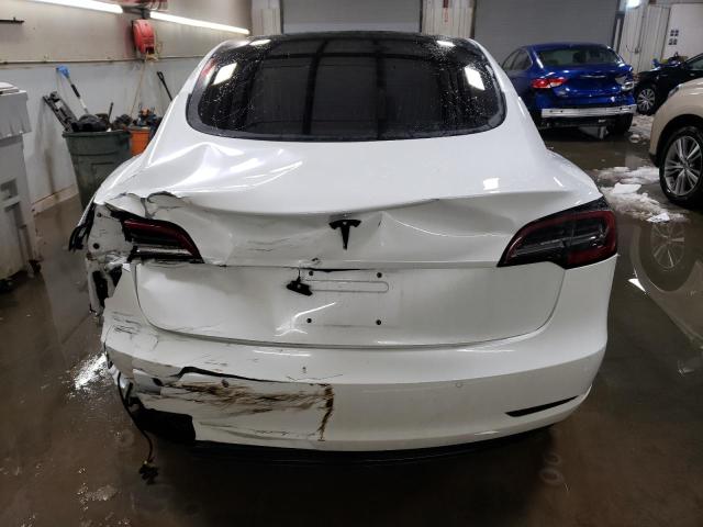 5YJ3E1EA7JF031271 - 2018 TESLA MODEL 3 WHITE photo 6