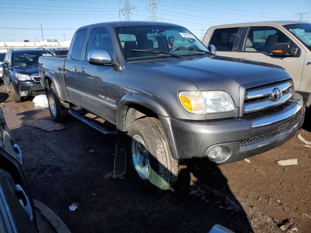 5TBBT44105S465448 - 2005 TOYOTA TUNDRA ACCESS CAB SR5 GRAY photo 4