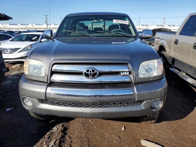 5TBBT44105S465448 - 2005 TOYOTA TUNDRA ACCESS CAB SR5 GRAY photo 5