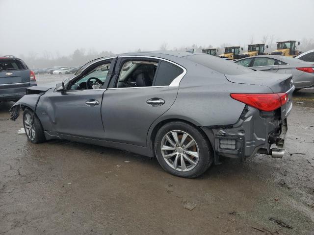 JN1EV7ARXHM830666 - 2017 INFINITI Q50 PREMIUM GRAY photo 2