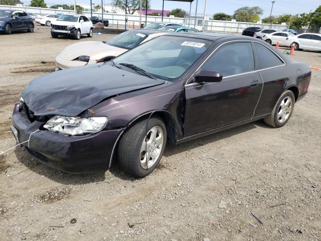 1HGCG225XWA007037 - 1998 HONDA ACCORD EX PURPLE photo 1