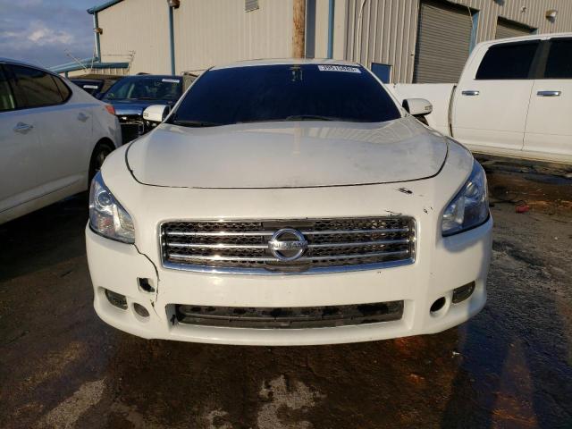 1N4AA5AP3EC450067 - 2014 NISSAN MAXIMA S WHITE photo 5