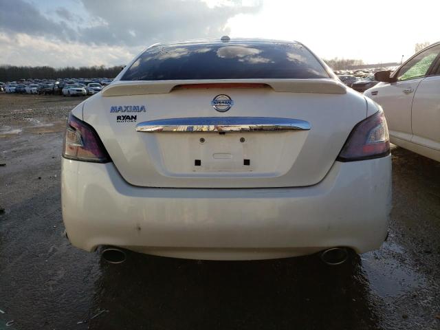 1N4AA5AP3EC450067 - 2014 NISSAN MAXIMA S WHITE photo 6