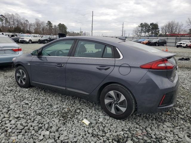 KMHC75LC1HU044438 - 2017 HYUNDAI IONIQ SEL GRAY photo 2