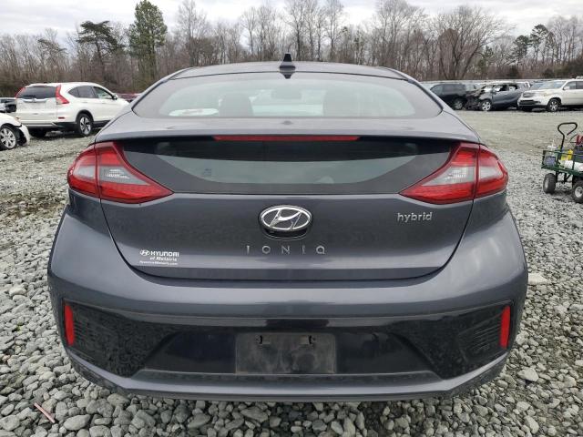 KMHC75LC1HU044438 - 2017 HYUNDAI IONIQ SEL GRAY photo 6