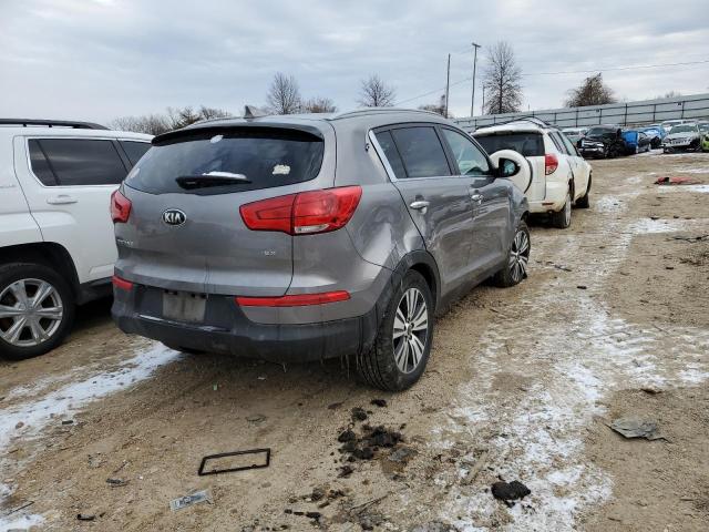 KNDPCCAC8F7717729 - 2015 KIA SPORTAGE EX GRAY photo 3