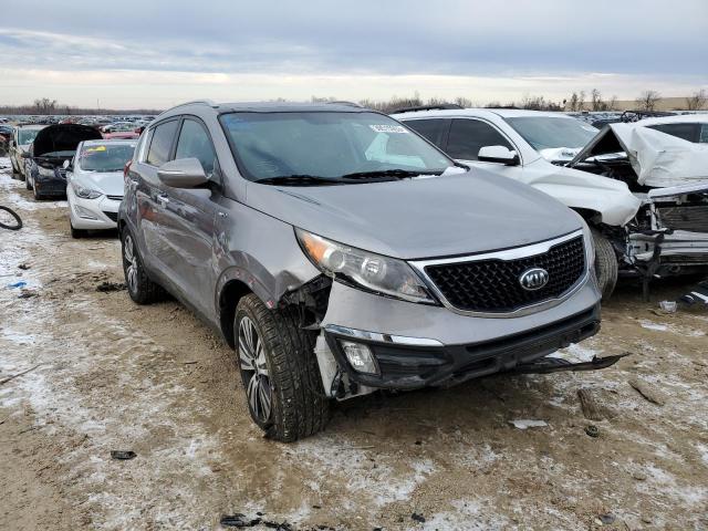 KNDPCCAC8F7717729 - 2015 KIA SPORTAGE EX GRAY photo 4